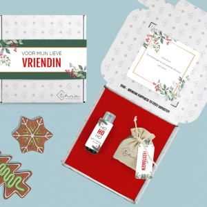 THNX Brievenbus cadeau Kerst Holiday Branch Pakket Janzen Handcrème Kerstboomzaadjes