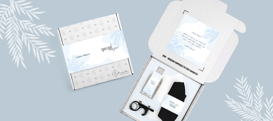 Overview Hygiene Package Natural Clean Open and Closed