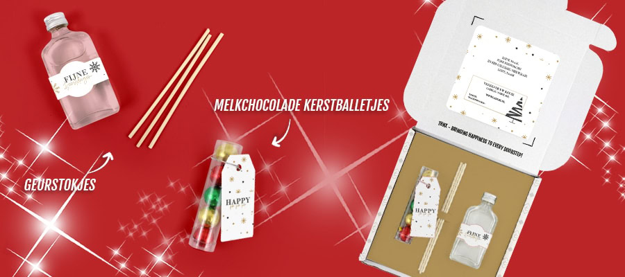 Mailbox package Christmas End of year gifts Christmas packages Christmas Sparkle Fragrance sticks Chocolate