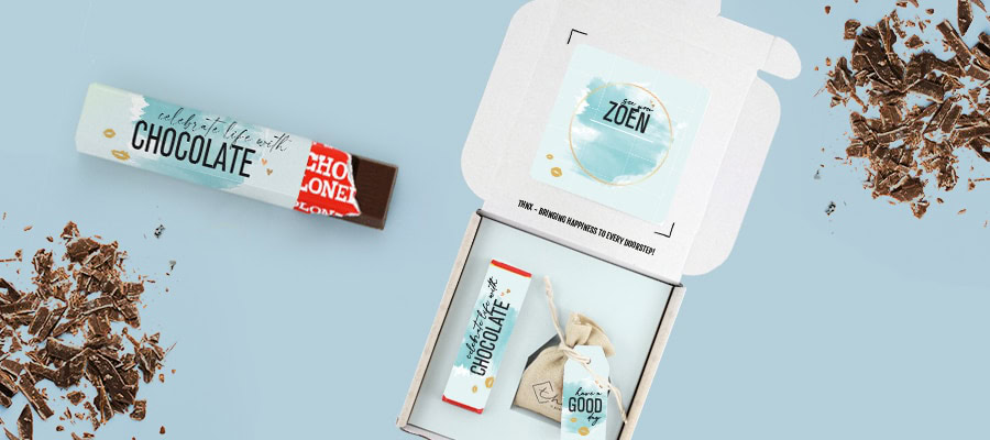 Letterbox package World Chocolate Day Tony Chocolonely Flower Seeds