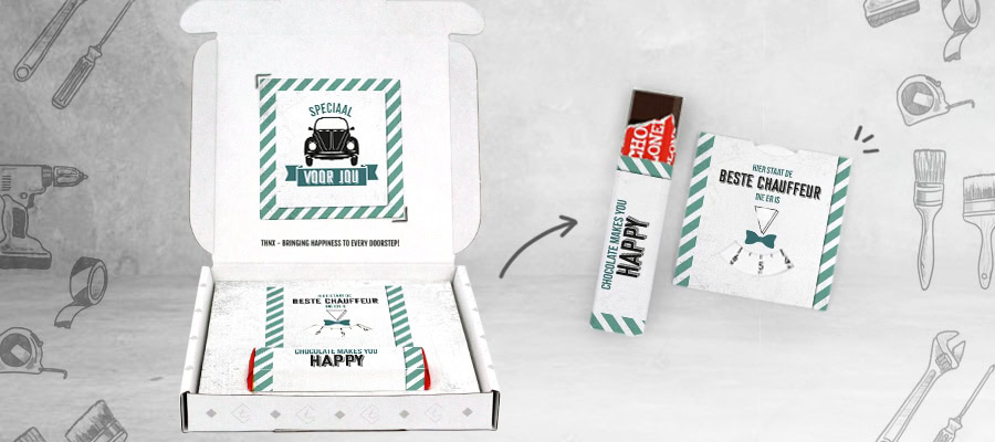 Brievenbuscadeau Origineel Verjaardagscadeau Voor Een Man Tony Chocolonely Parkeerschijf