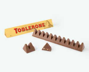medium gepersonaliseerd Toblerone doosje geboortebedankje