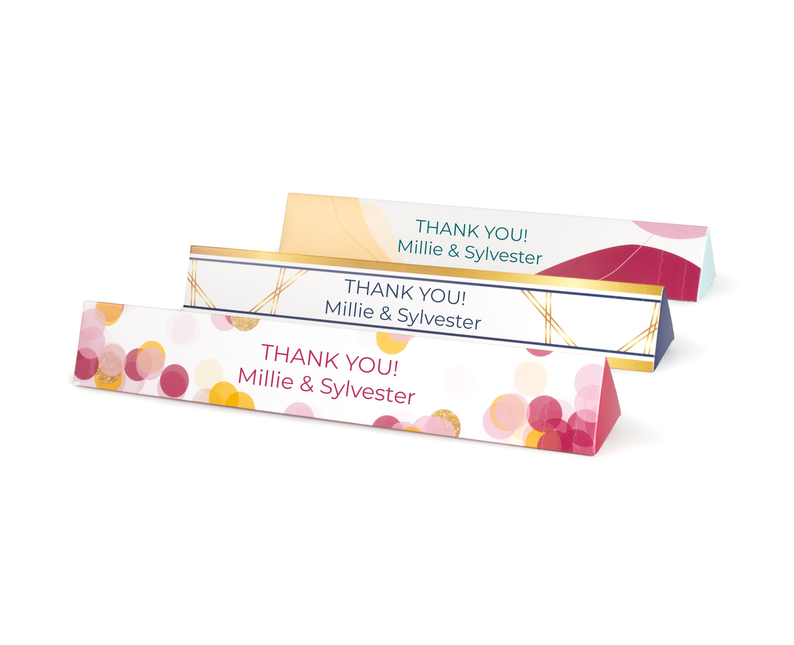 large personalised Toblerone boxes wedding gifts