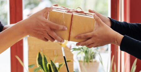 Blog foto van een kant en klaar cadeau