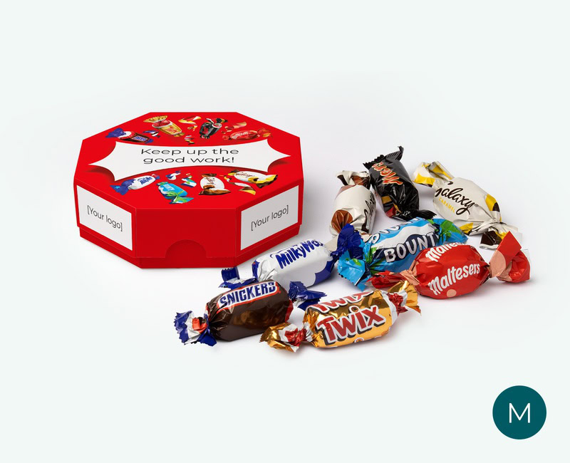 medium personalised celebrations box giveaways company