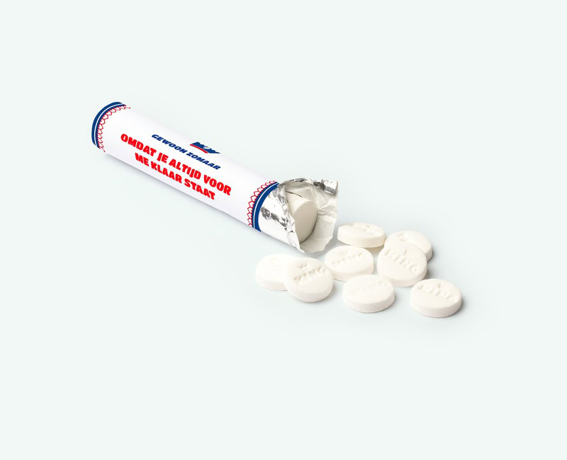 mint to be king pepermuntrol gepersonaliseerd voor zomaar een bedankt-cadeau