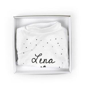 Mini t-shirt in doosje