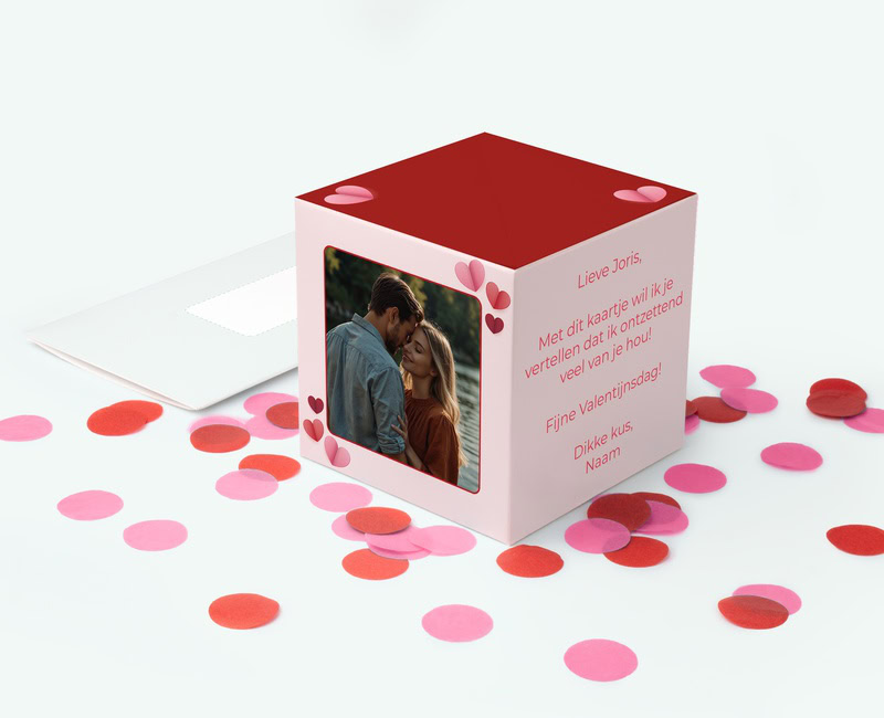 out of the box valentijnskaart