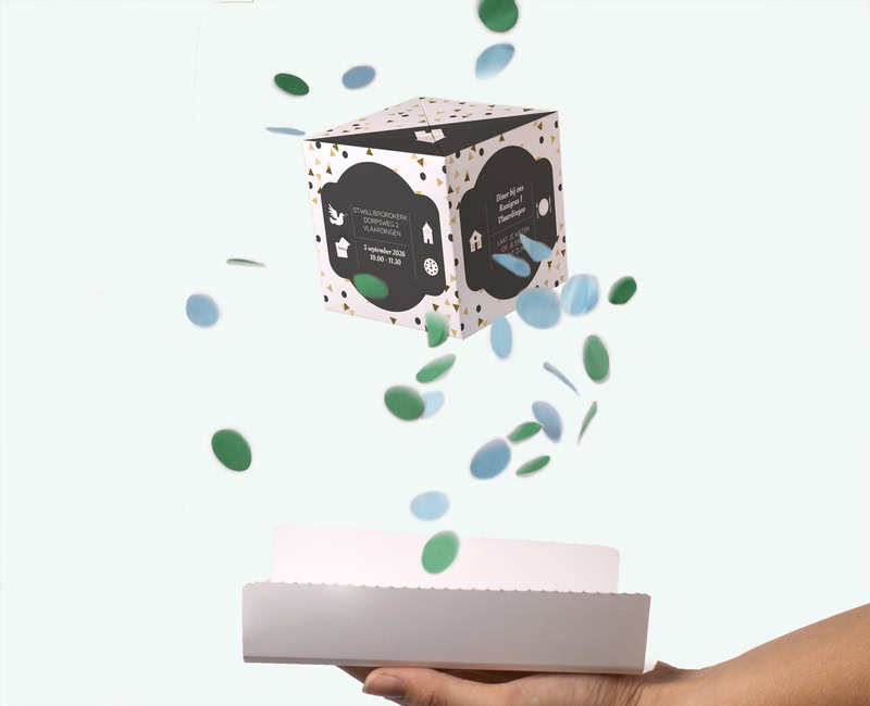 Originele out of the box communiekaart
