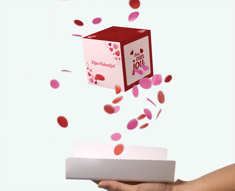 out of the box valentijnskaart