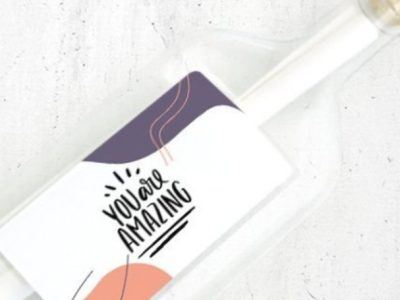 Send greeting card in the form of bottle mail