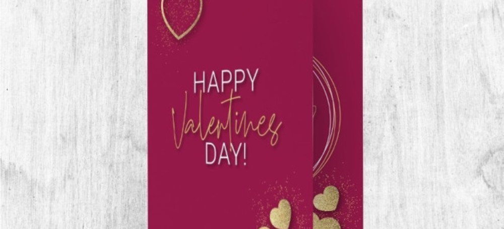 voorbeeld van valentijn muziekkaart