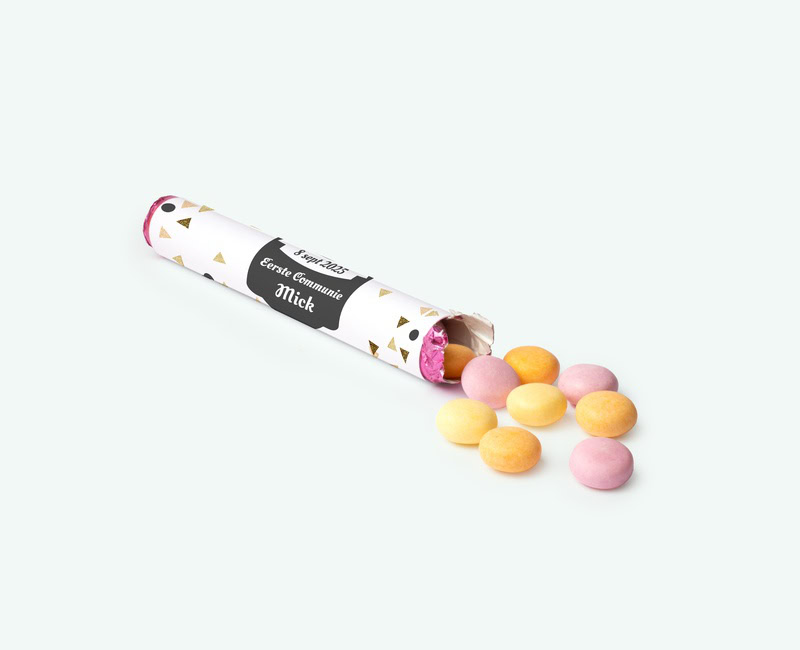 Mentos thank you notes with text for a spring party