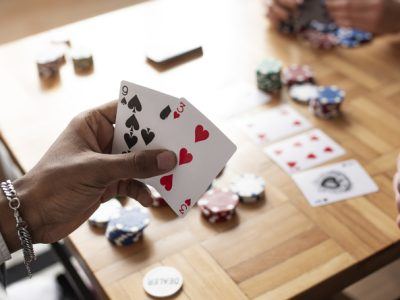 Een kaartspel spelen