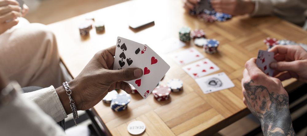 Een kaartspel spelen