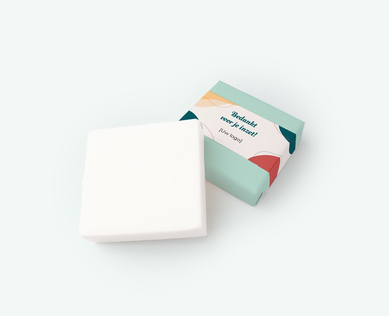 Soap thank you with your own design for business relations