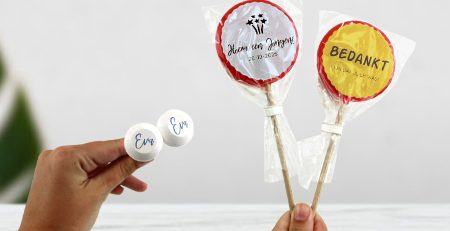 Blog image on lollipop-shaped candy gifts.