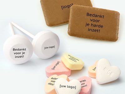 kubusdoosje bedrukt snoep bruiloft s