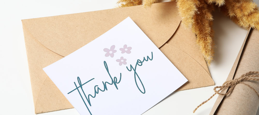 blog image choosing the right words for your thank you note
