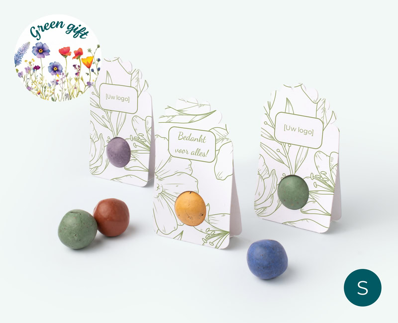 seed bombs s business thank you logo