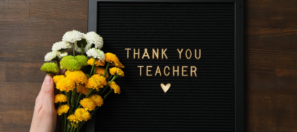 How to thank your teacher