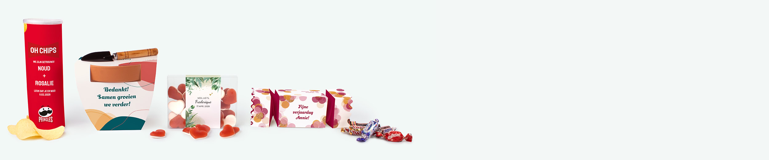 gepersonaliseerde cadeaus banner