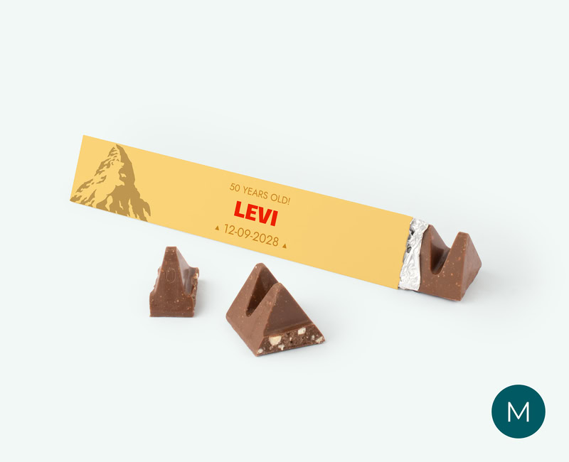 toblerone m personal gift chocolate