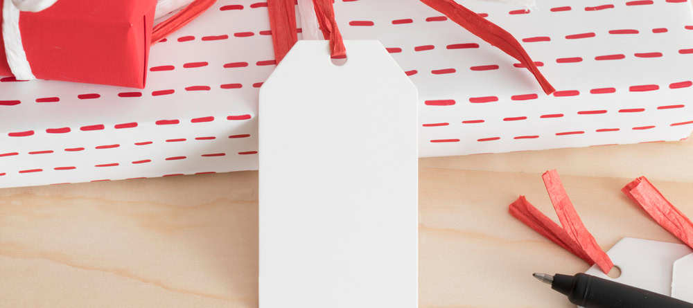 blog afbeelding originele cadeaus met gepersonaliseerde label